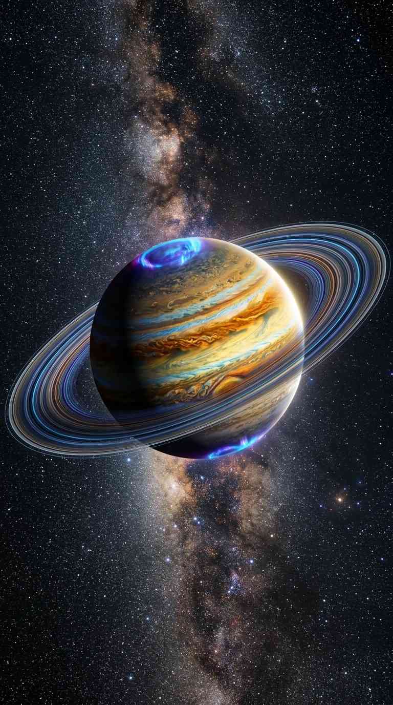 Cinematic Jupiter Gas Giant Space - 4K Wallpaper | LiCoWa