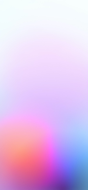 흰색, 라벤더, 핑크, 블루 색상이 부드럽게 섞인 수직형 추상 메쉬 그라데이션 이미지.